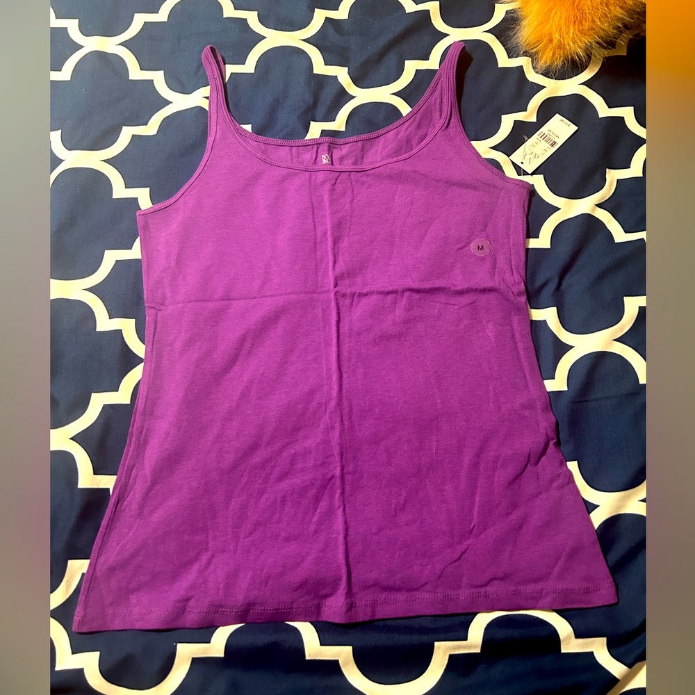 NWT Grape purple tank top medium